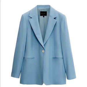 Massimo dutti one button blazer size US 4